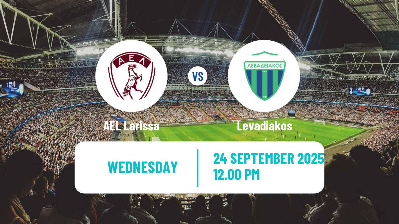 Football Greek Cup AEL Larissa - Levadiakos