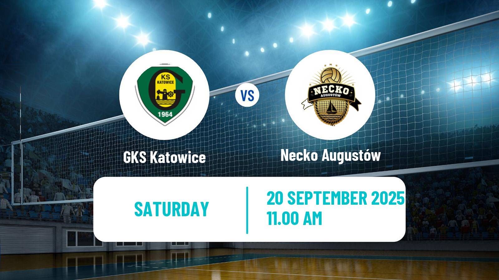 Volleyball Polish I Liga Volleyball GKS Katowice - Necko Augustów