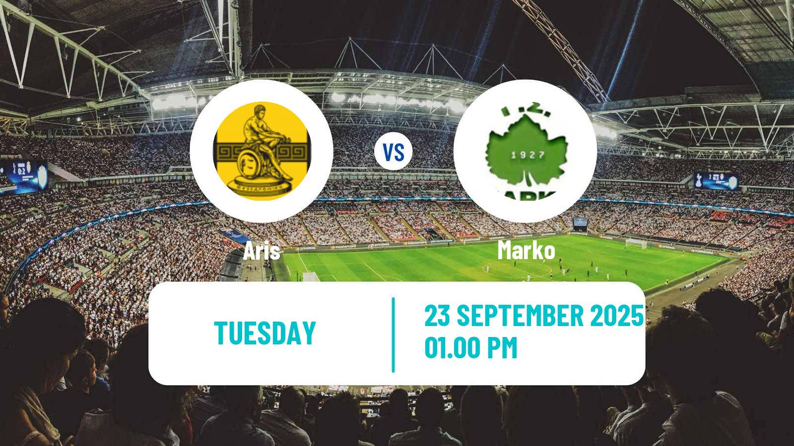 Football Greek Cup Aris - Marko