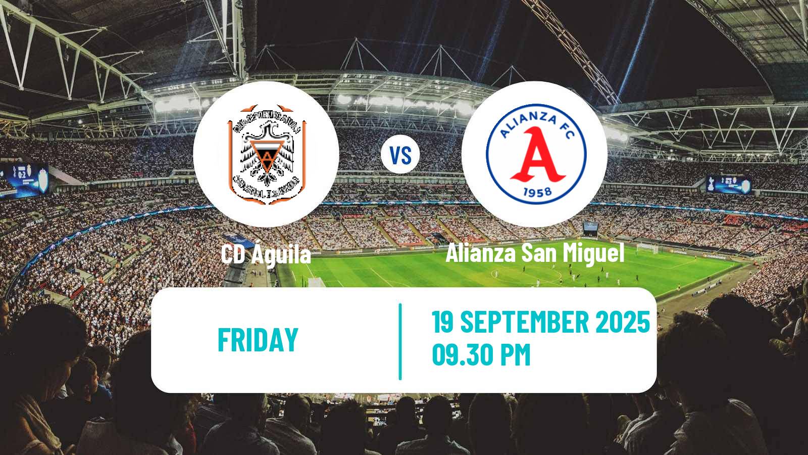 Football El Salvador Primera Division Águila - Alianza San Miguel