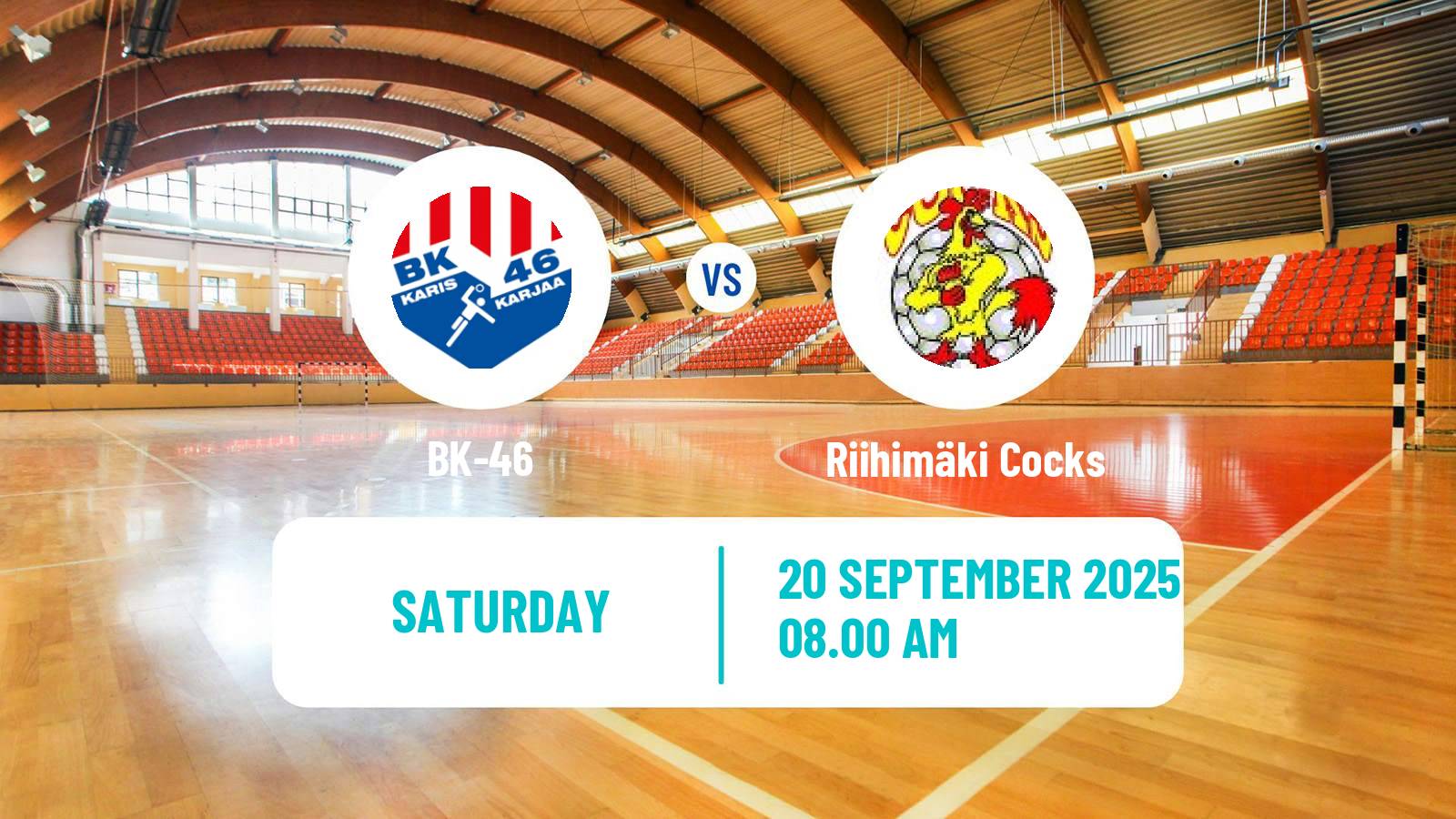 Handball Finnish SM-sarja Handball BK-46 - Riihimäki Cocks