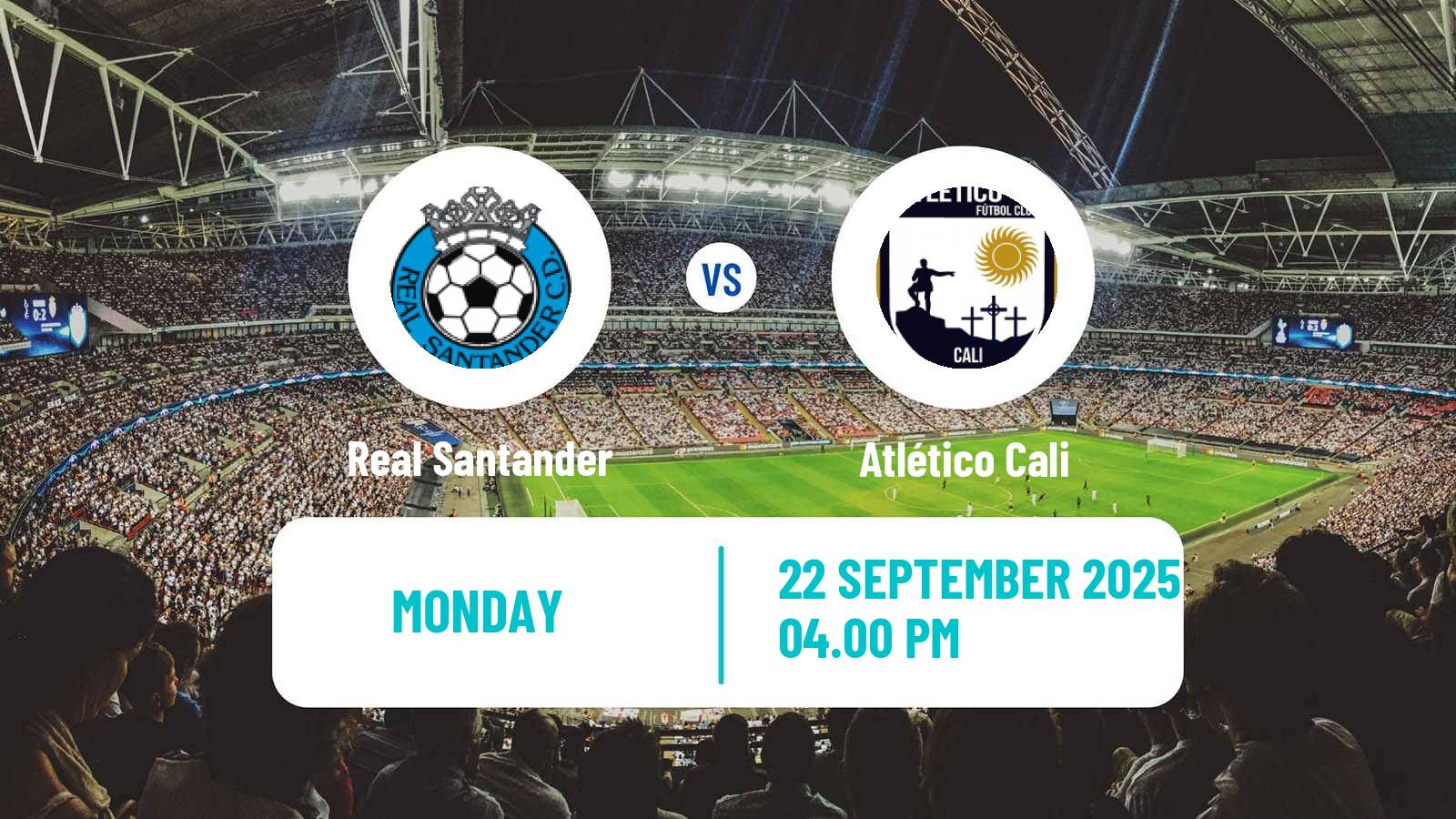 Football Colombian Primera B Real Santander - Atlético Cali