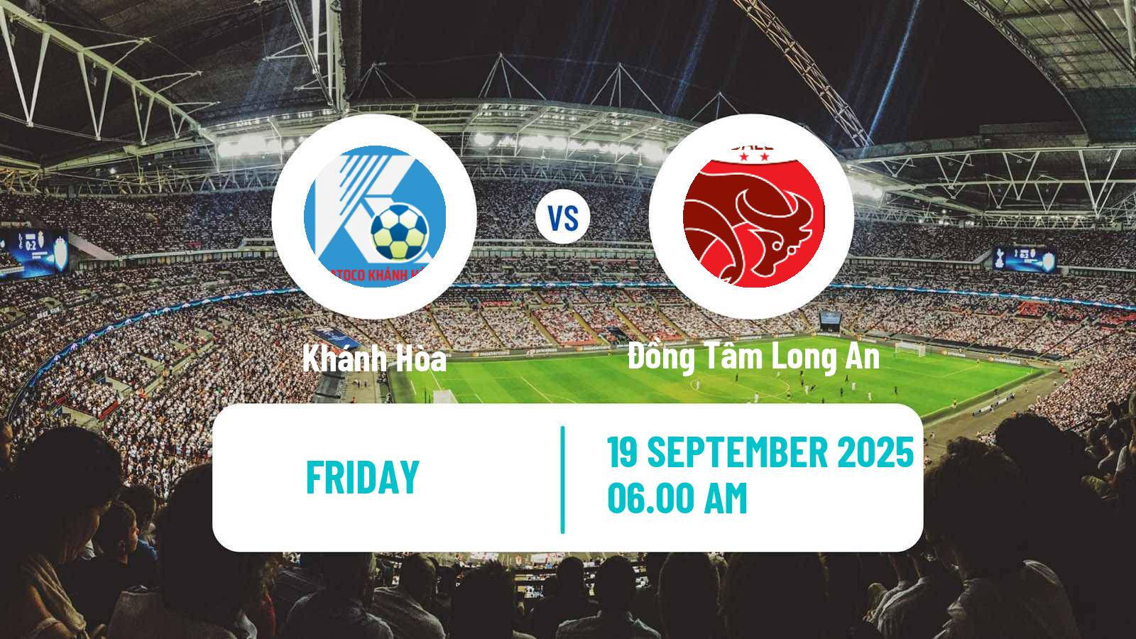Football Vietnamese V League 2 Khánh Hòa - Đồng Tâm Long An