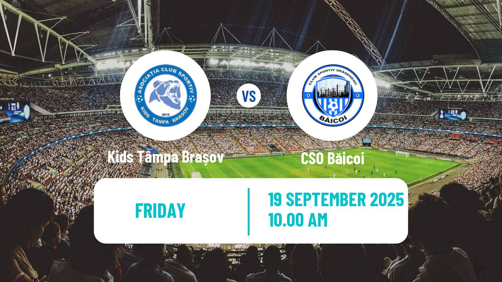 Football Romanian Liga 3 - Seria 4 Kids Tâmpa Brașov - Băicoi