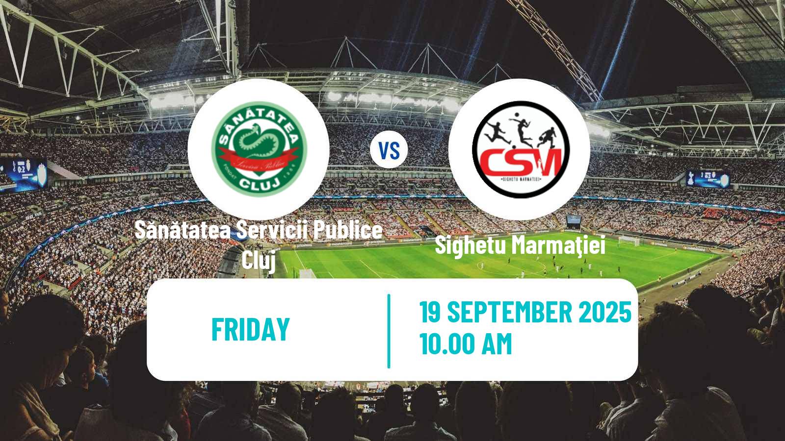 Football Romanian Liga 3 - Seria 8 Sănătatea Servicii Publice Cluj - Sighetu Marmaţiei