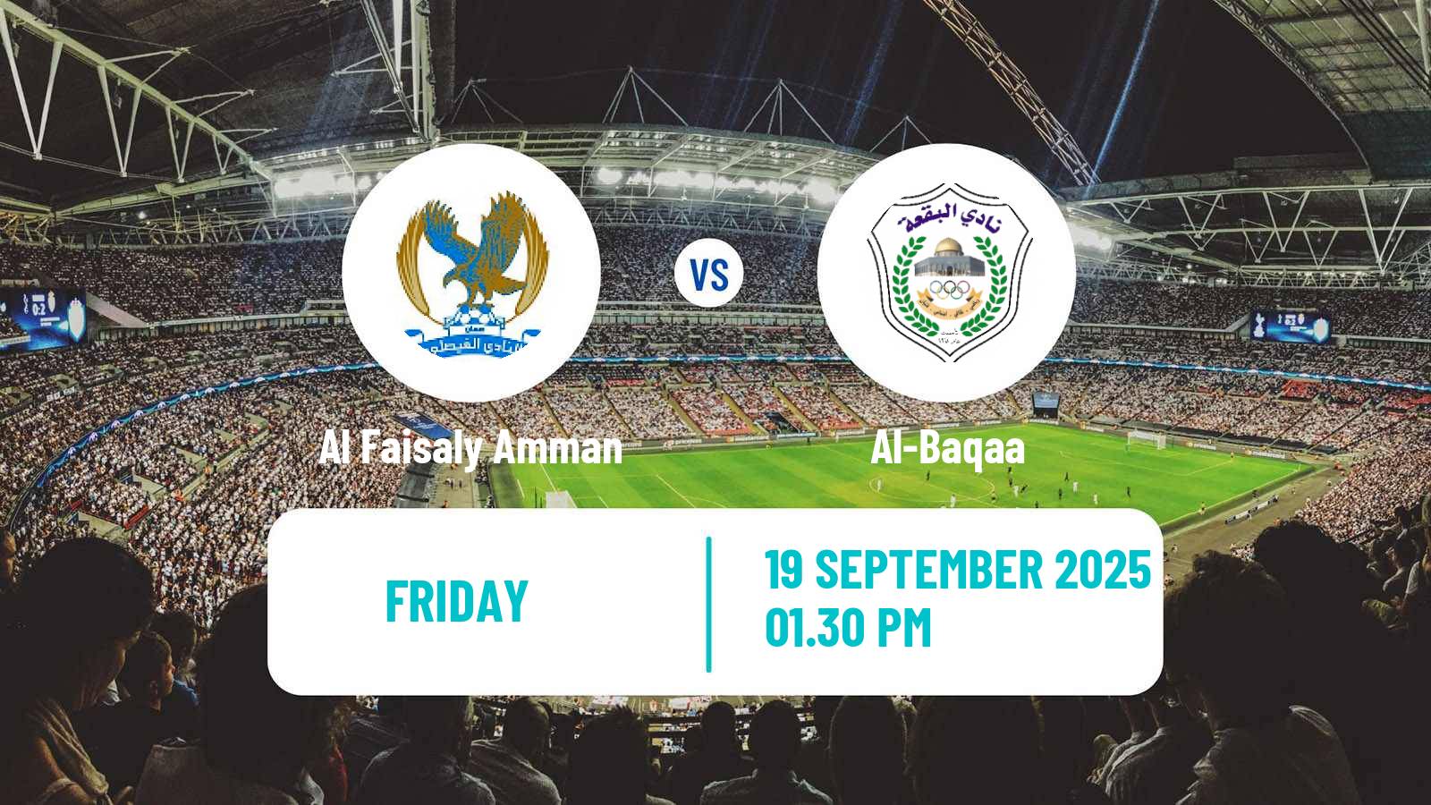 Football Jordan Premier League Al Faisaly Amman - Al-Baqaa