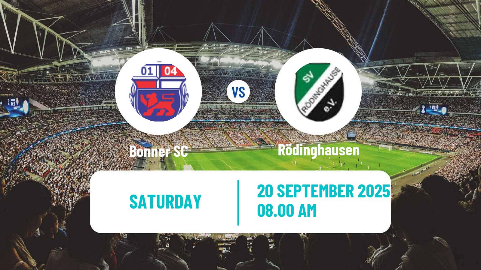 Football German Regionalliga West Bonner - Rödinghausen