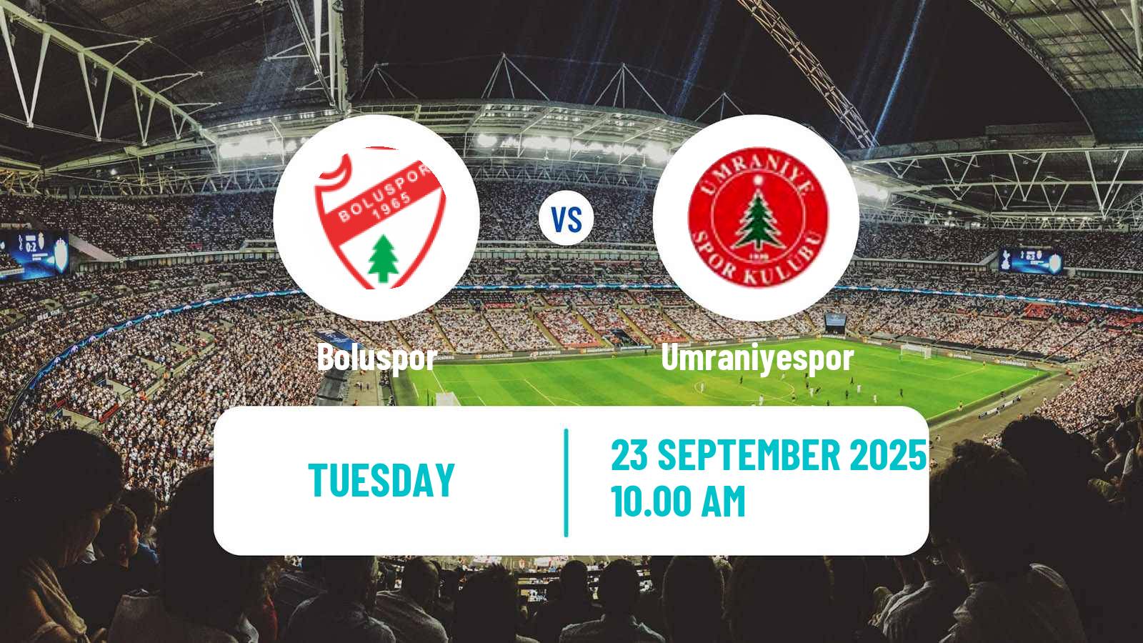 Football Turkish First League Boluspor - Umraniyespor