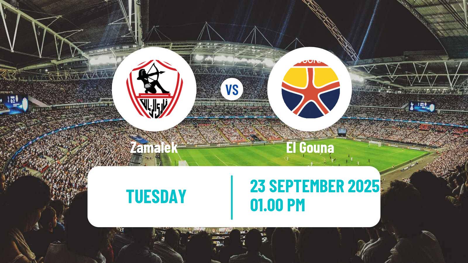 Football Egyptian Premier League Zamalek - El Gouna