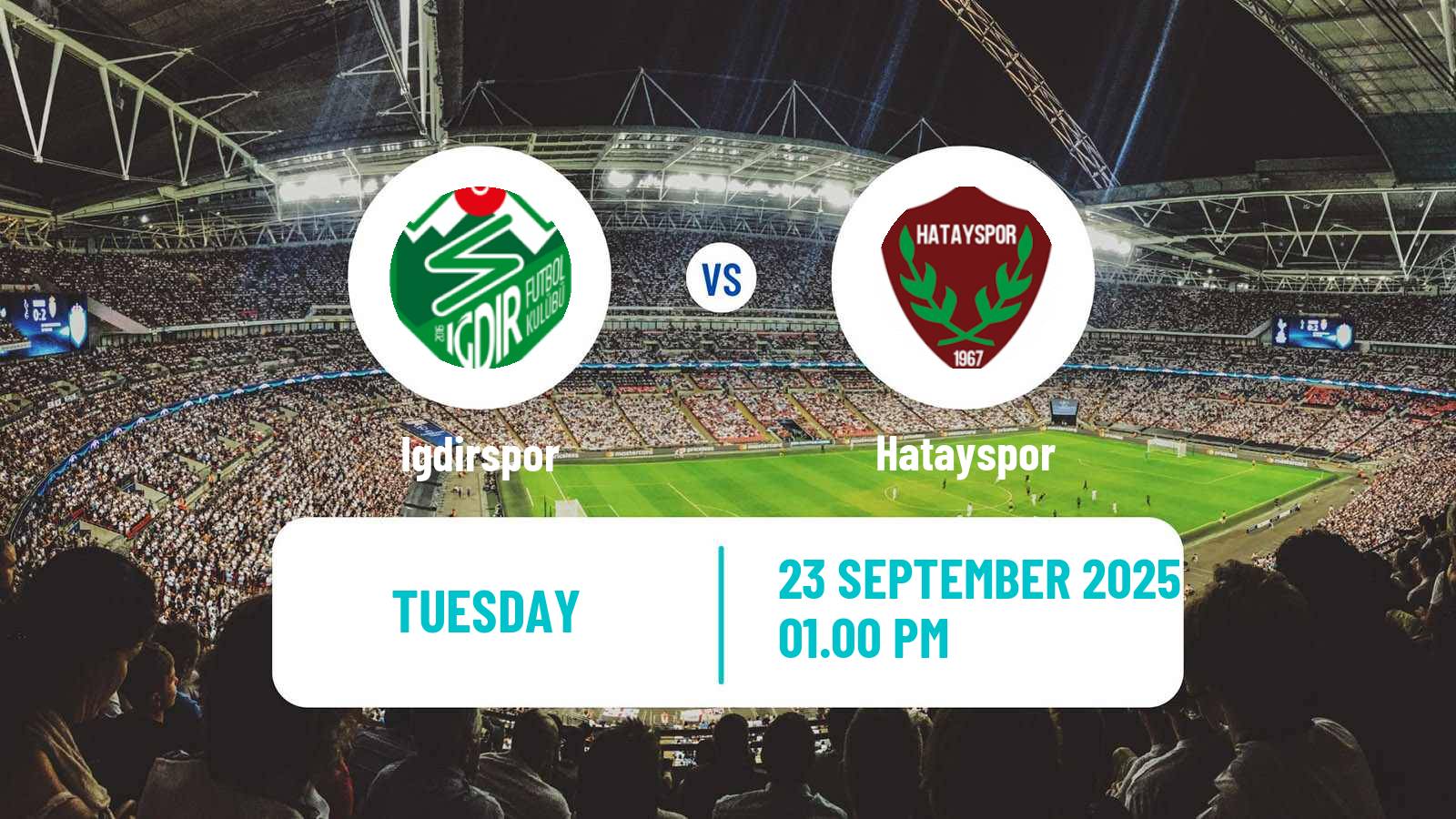 Football Turkish First League Igdirspor - Hatayspor