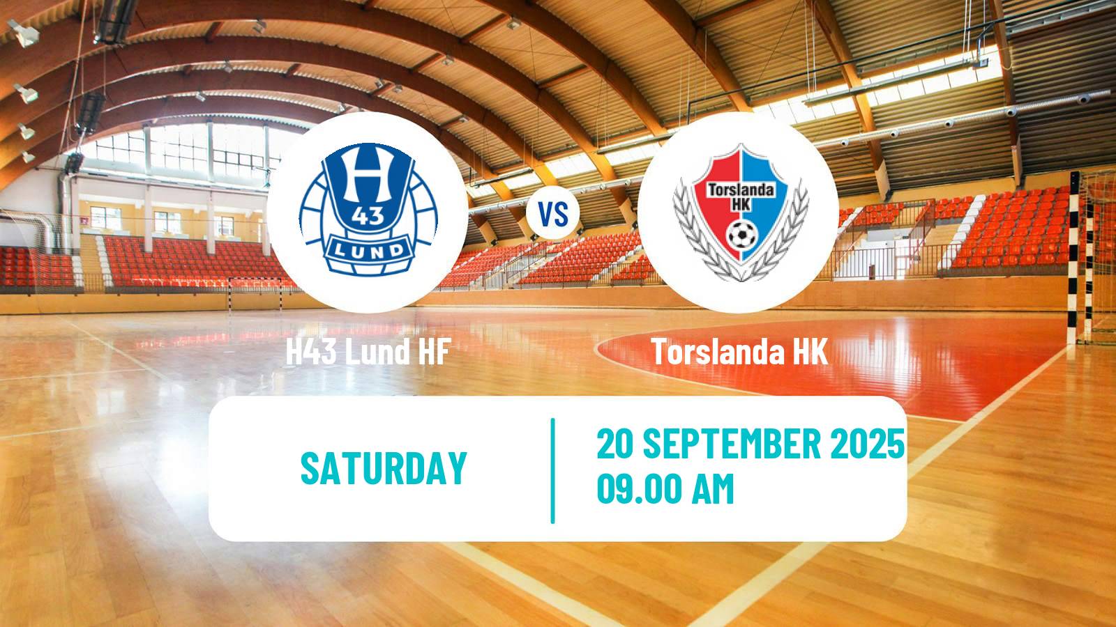 Handball Swedish Allsvenskan Handball H43 Lund - Torslanda