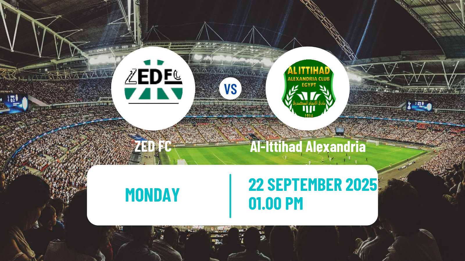 Football Egyptian Premier League ZED - Al-Ittihad Alexandria