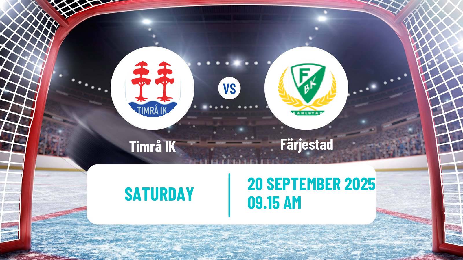 Hockey SHL Timrå - Färjestad