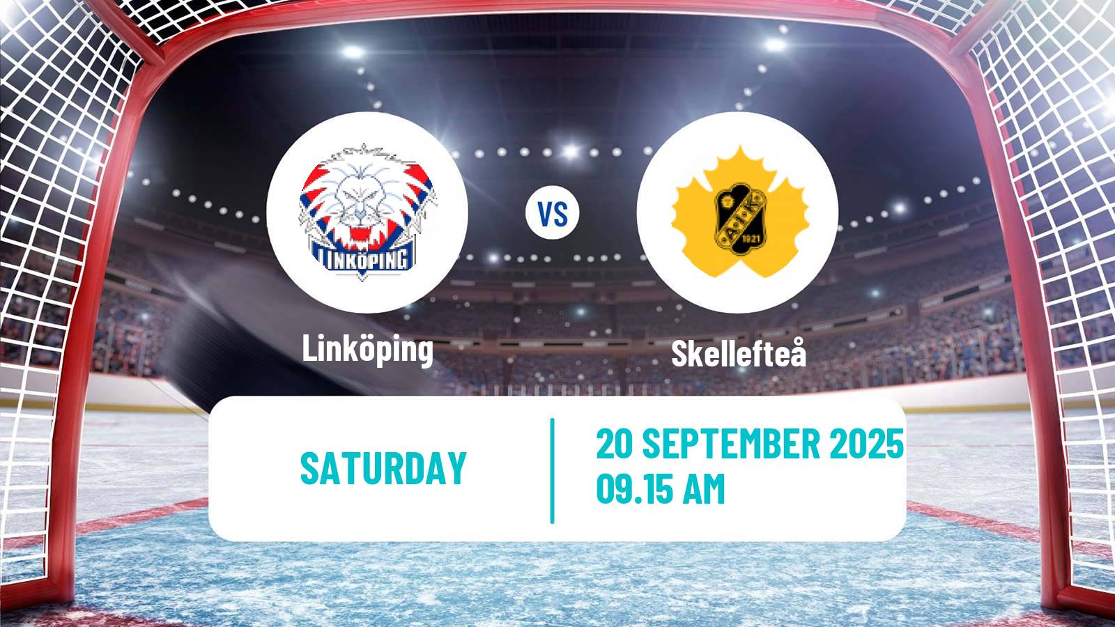 Hockey SHL Linköping - Skellefteå