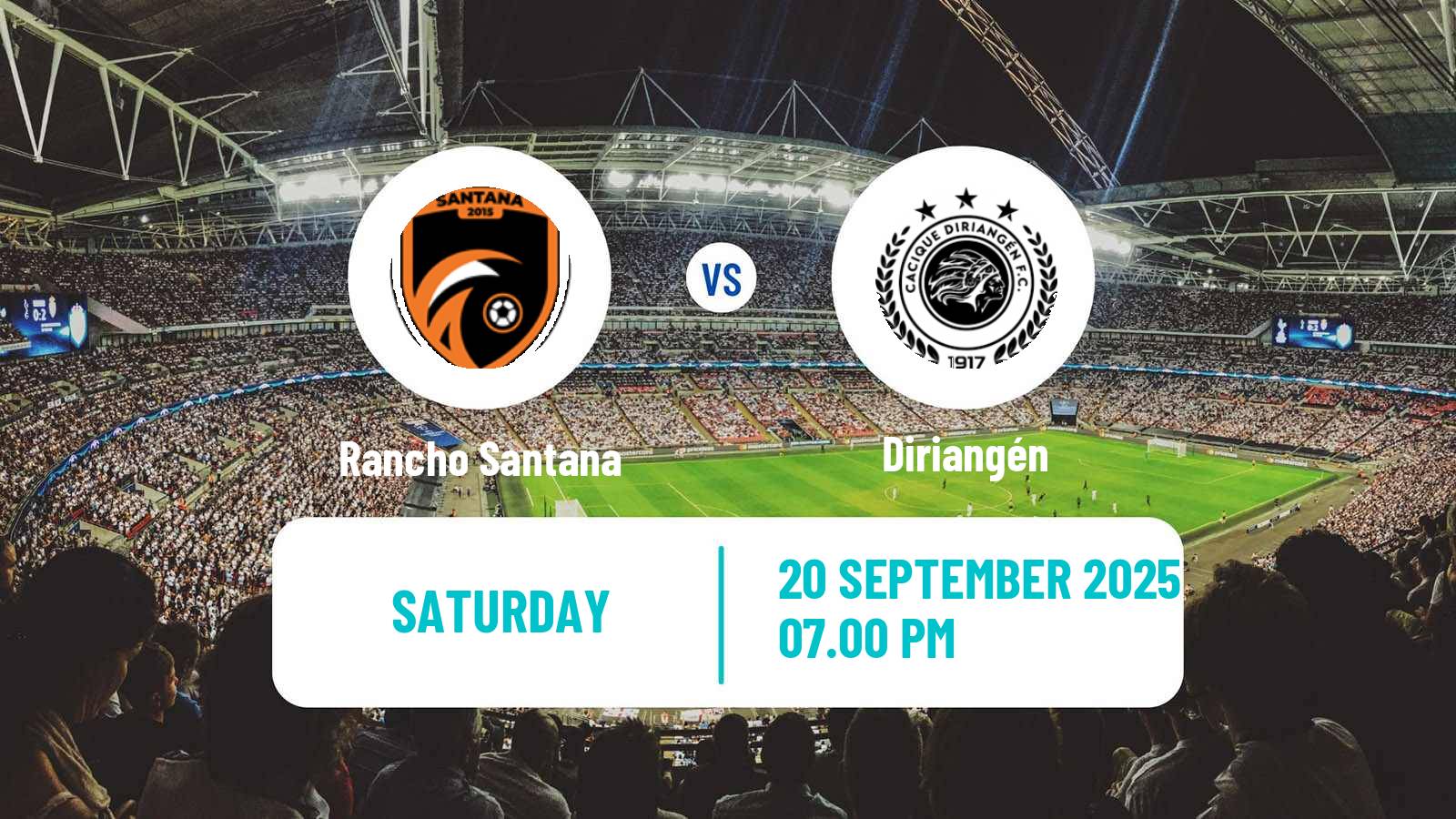 Football Nicaraguan Liga Primera Rancho Santana - Diriangén