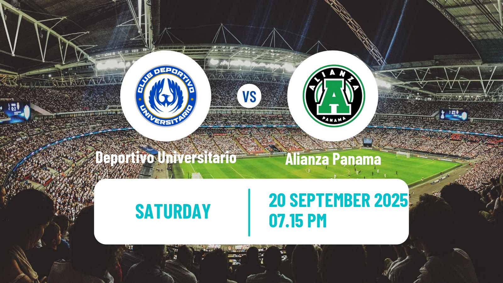 Football Liga Panamena de Futbol Deportivo Universitario - Alianza Panama