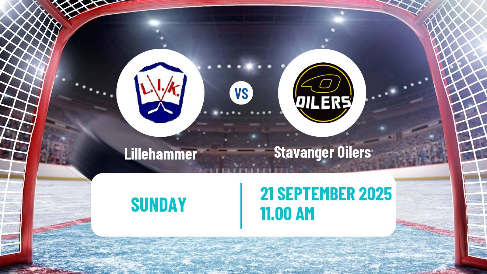 Hockey Norwegian Ligaen Hockey Lillehammer - Stavanger Oilers