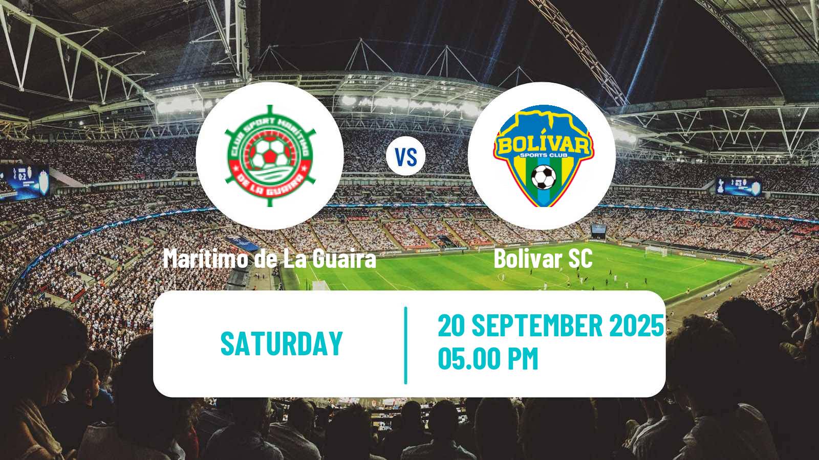 Football Venezuelan Segunda Division Marítimo de La Guaira - Bolivar