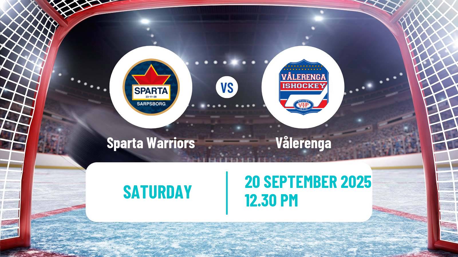 Hockey Norwegian Ligaen Hockey Sparta Warriors - Vålerenga