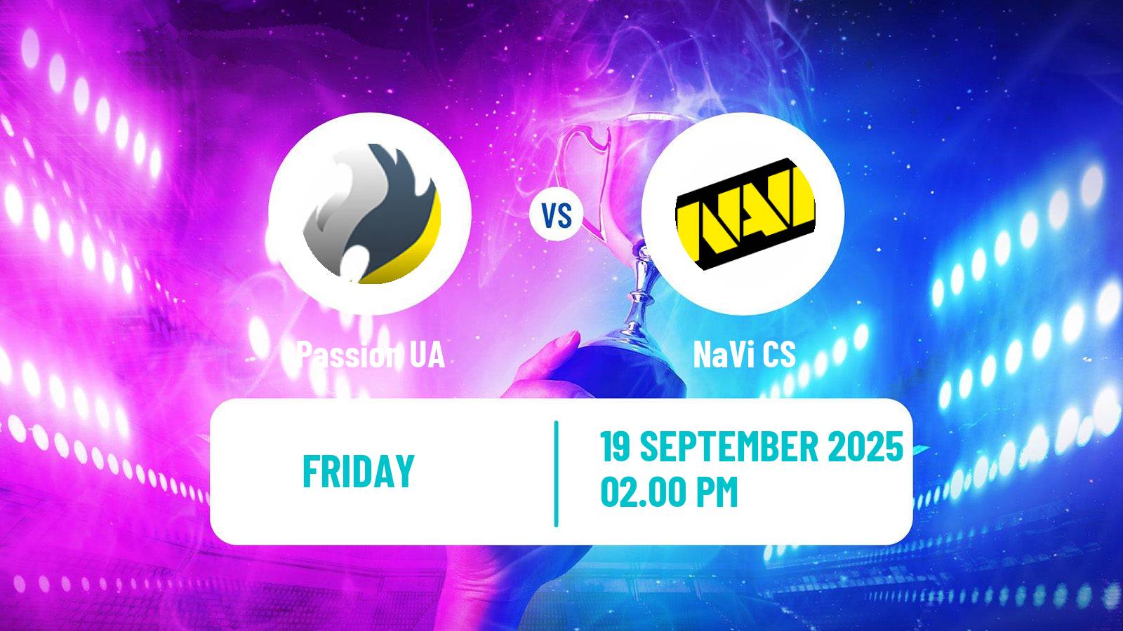 Esports Counter Strike Starladder Starseries Passion UA - NaVi