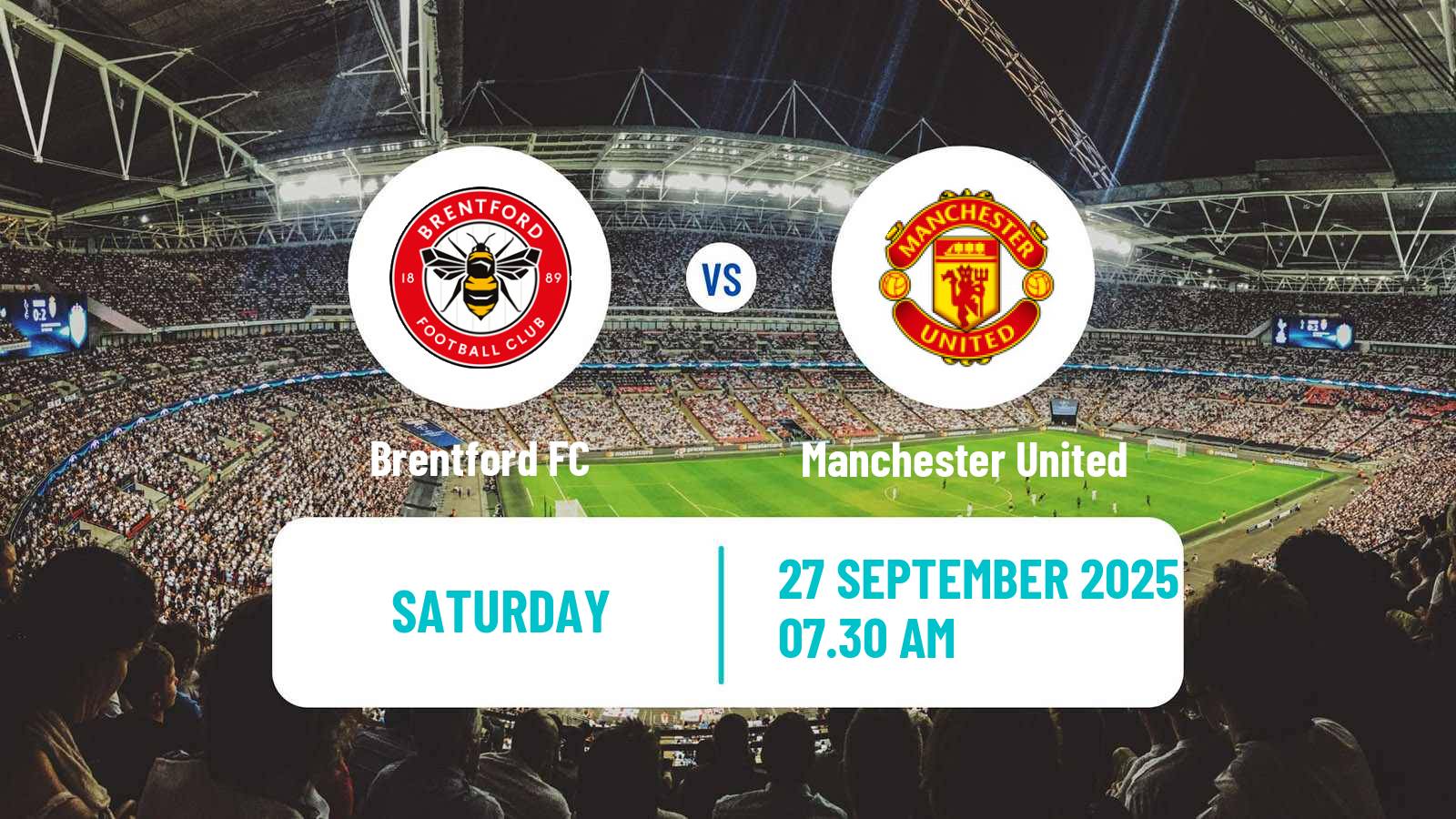 Football English Premier League Brentford - Manchester United