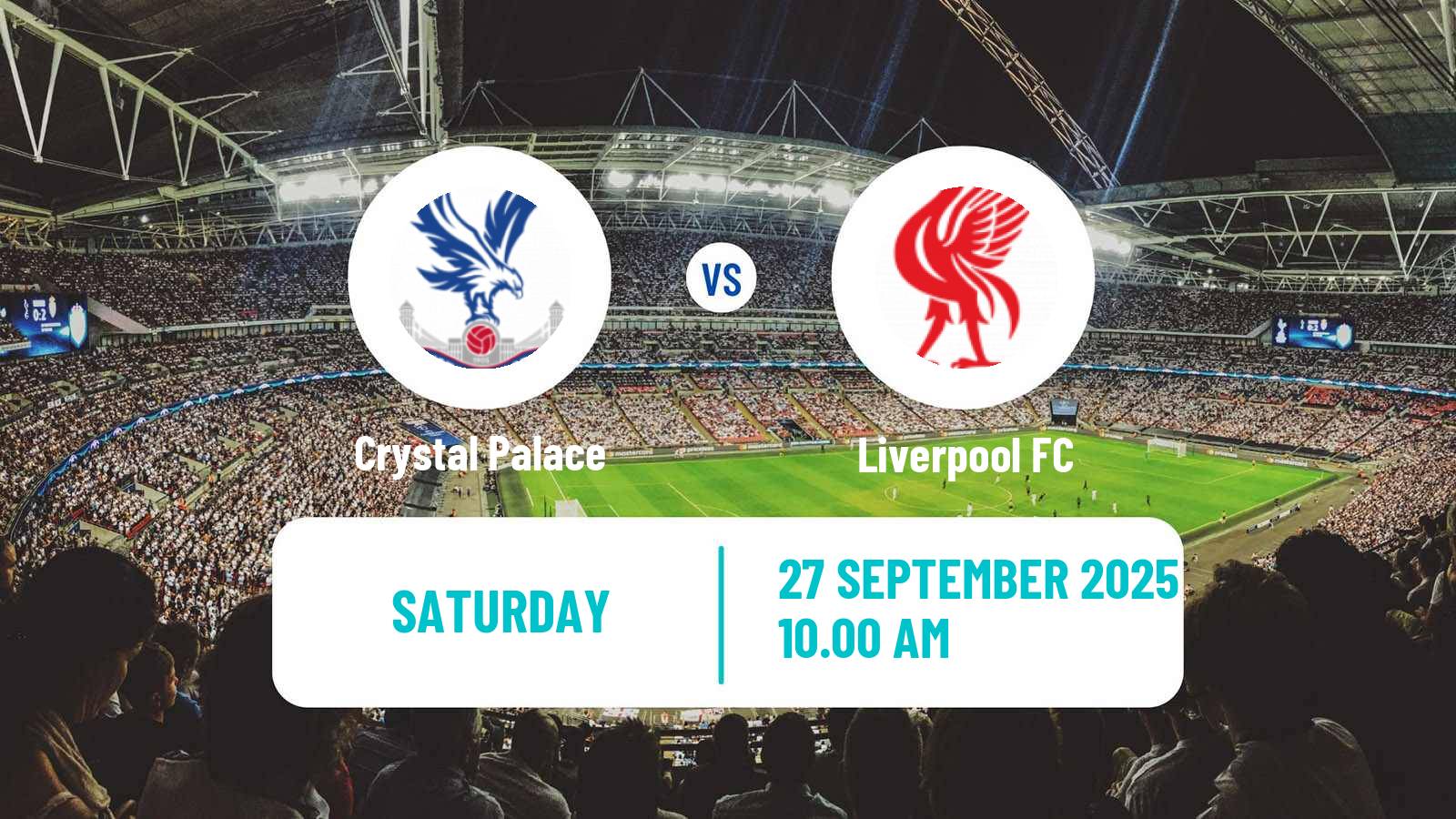 Football English Premier League Crystal Palace - Liverpool