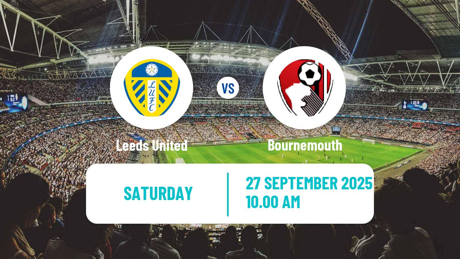 Football English Premier League Leeds United - Bournemouth