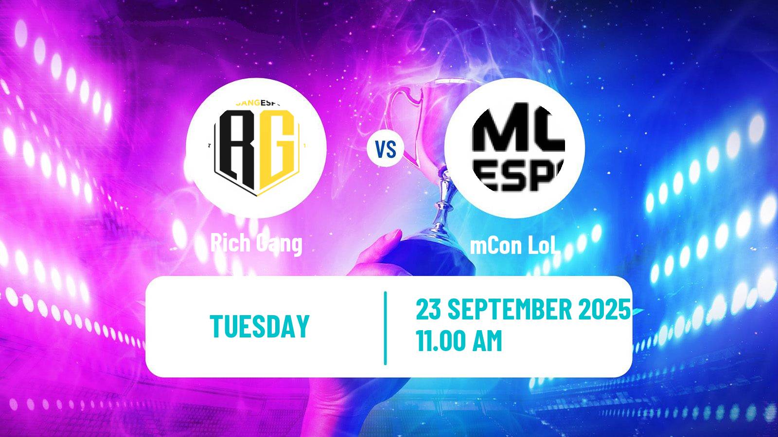 Esports League Of Legends Emea Masters Rich Gang - mCon