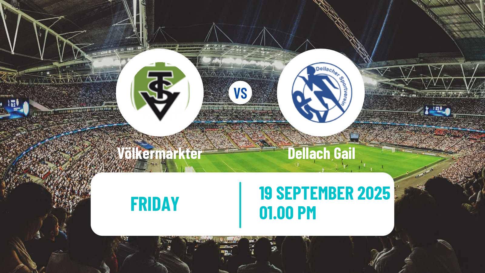 Football Austrian Landesliga Karnten Völkermarkter - Dellach Gail