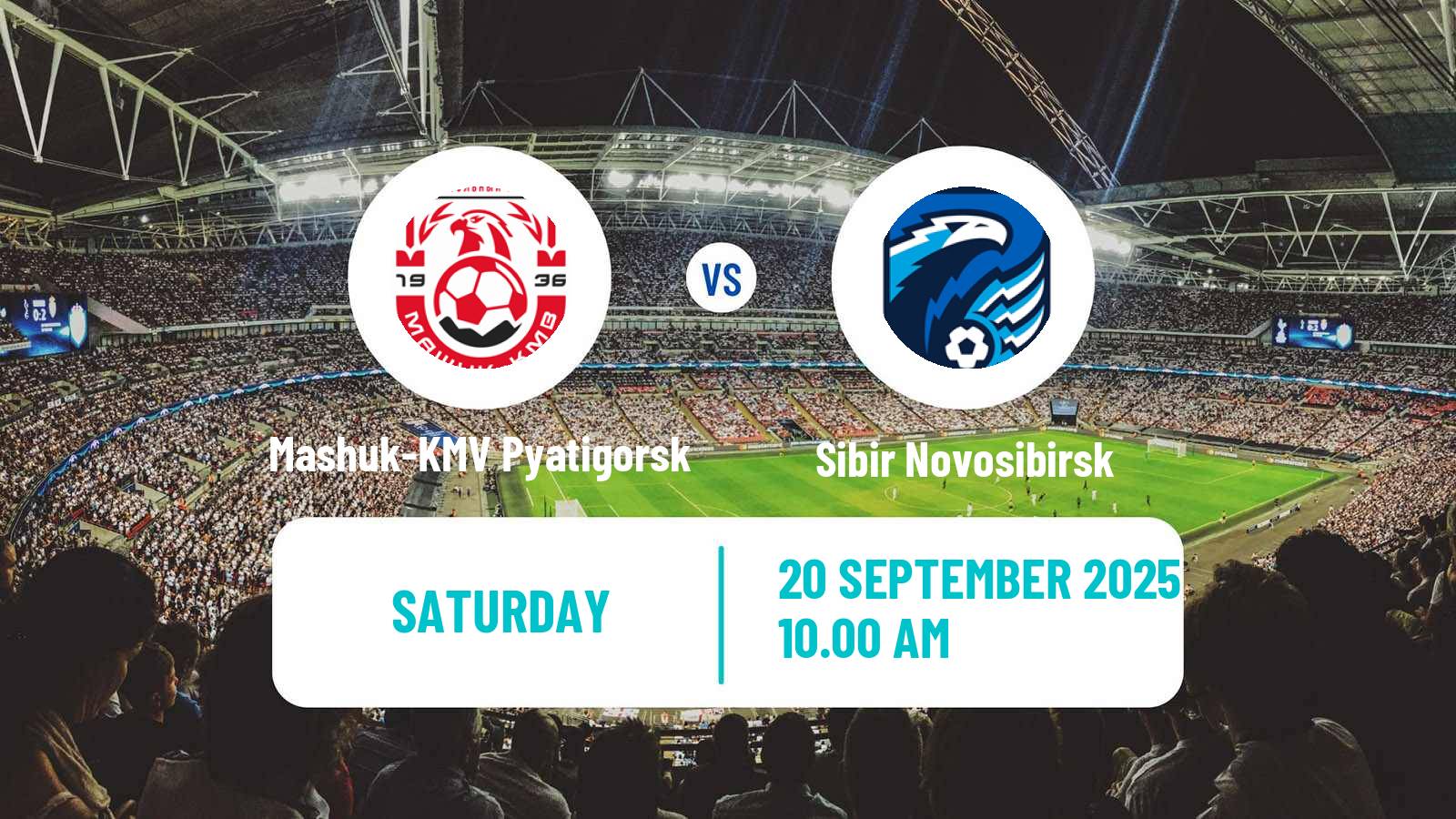 Football Russian FNL 2 Division A Gold Mashuk-KMV Pyatigorsk - Sibir Novosibirsk