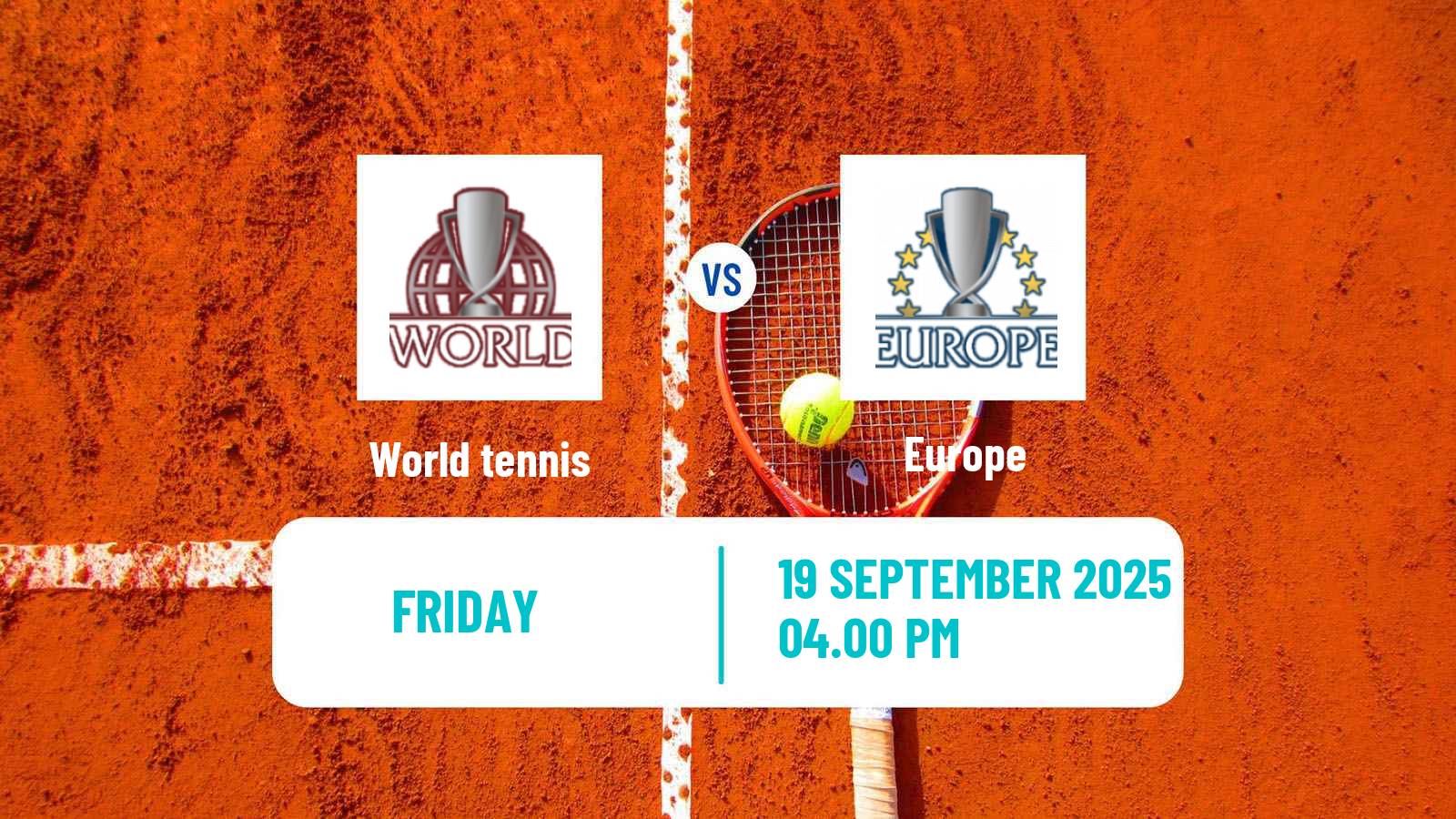 Tennis Laver Cup Team World - Europe