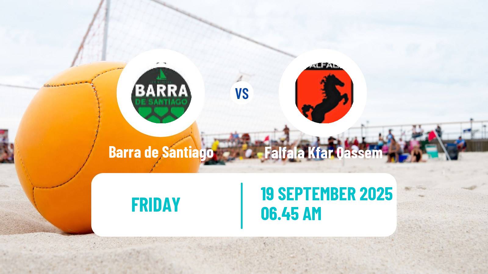 Beach soccer World Winners Cup Barra de Santiago - Falfala Kfar Qassem