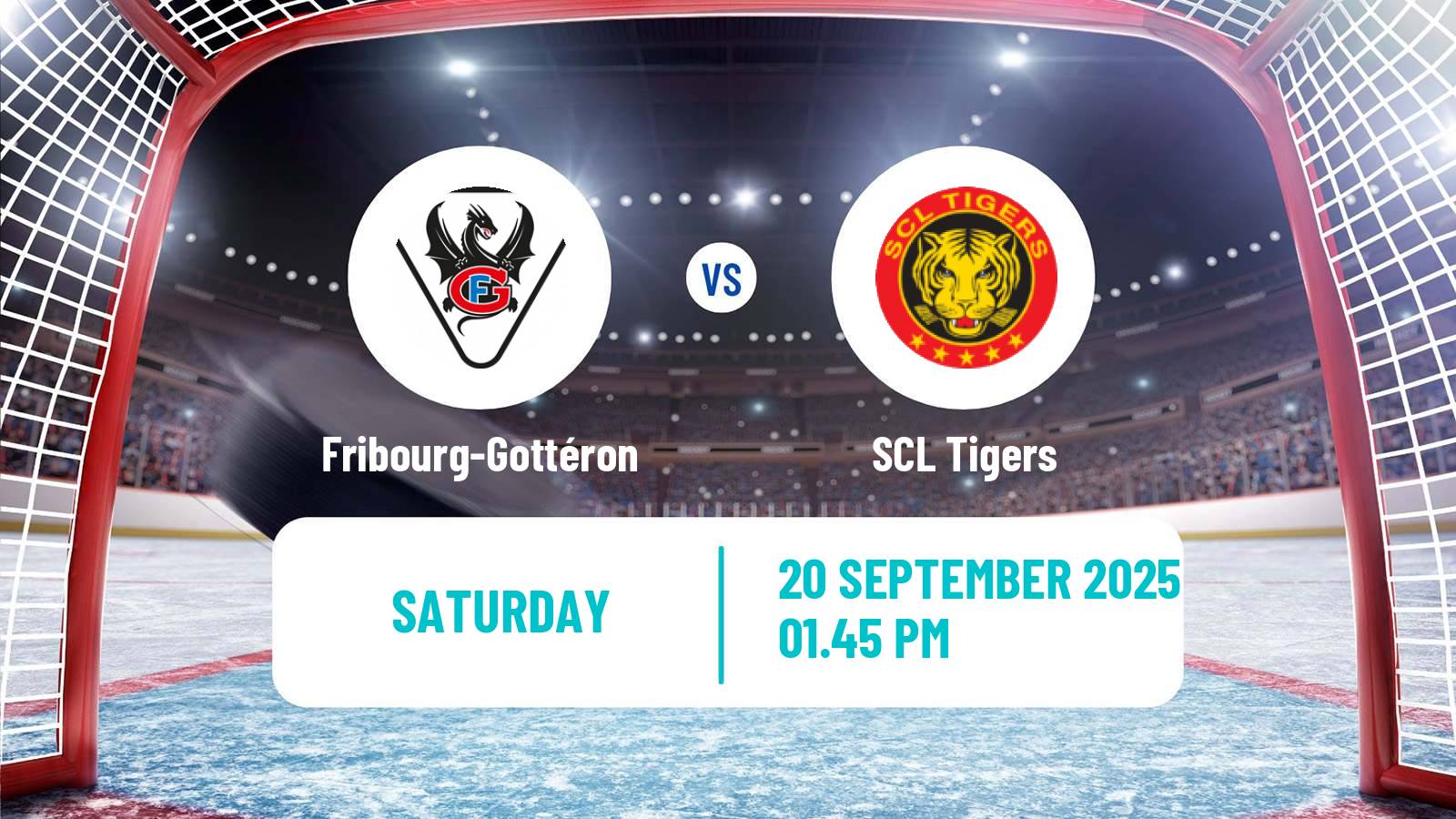 Hockey Swiss National League Hockey Fribourg-Gottéron - SCL Tigers