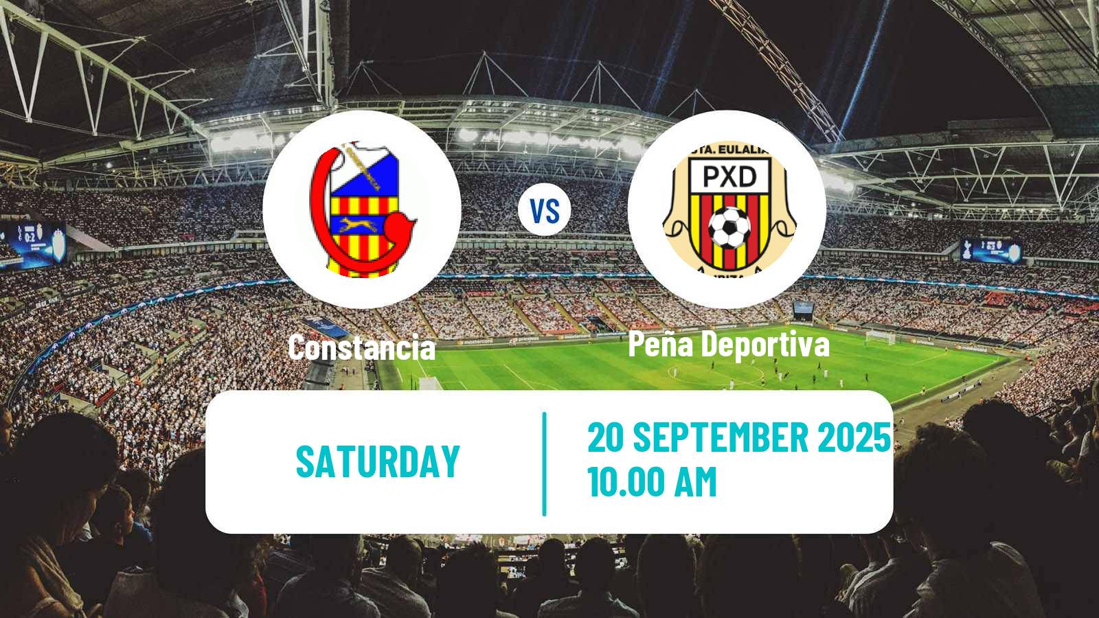 Football Spanish Tercera RFEF - Group 11 Constancia - Peña Deportiva