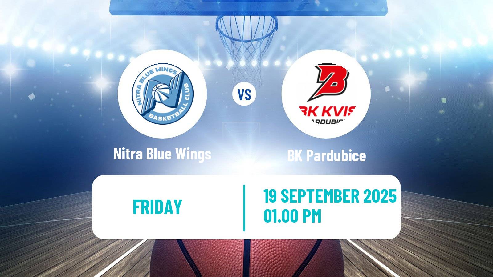 Basketball Club Friendly Basketball Nitra Blue Wings - Pardubice