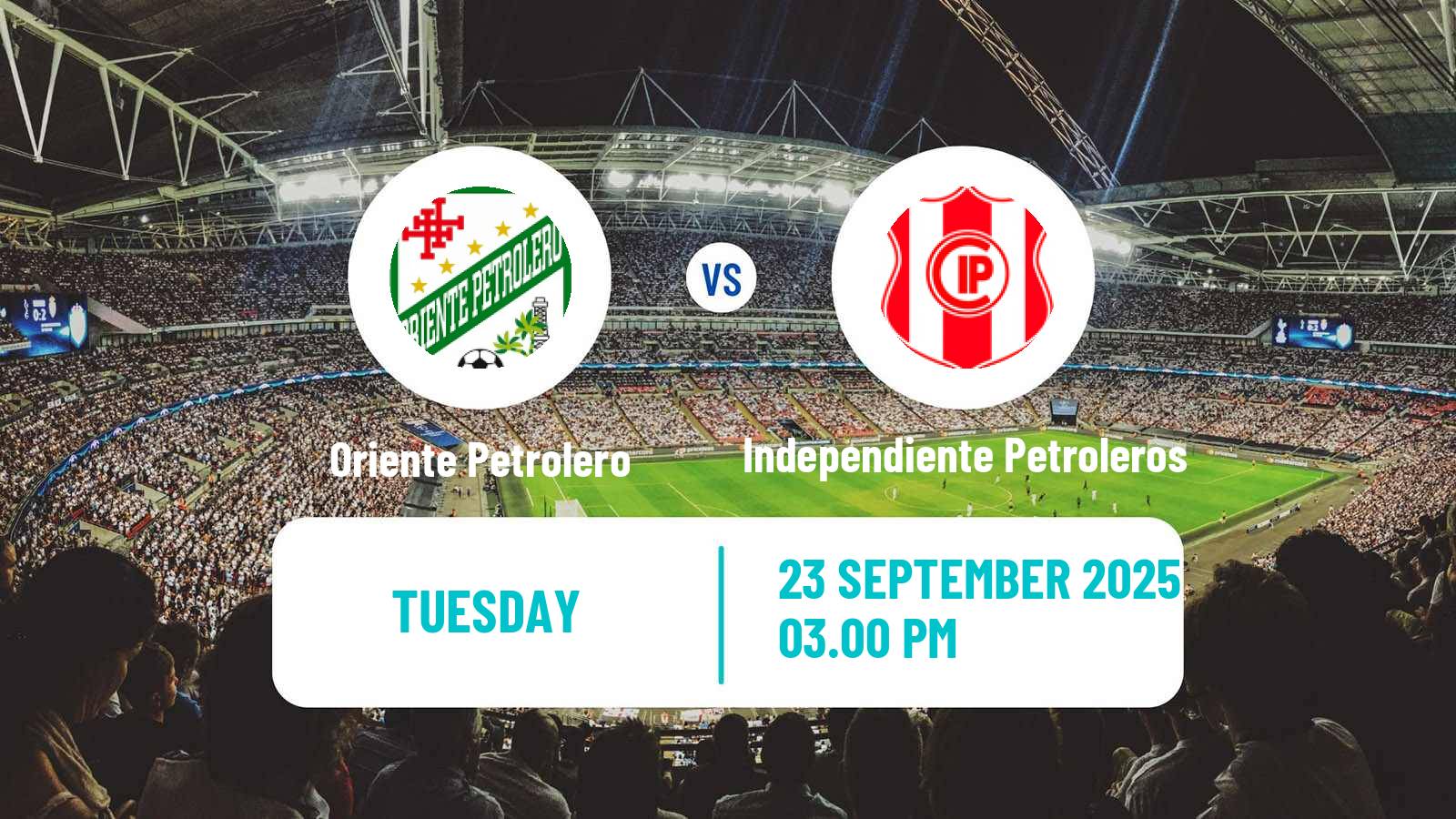 Football Bolivian Division Profesional Oriente Petrolero - Independiente Petroleros