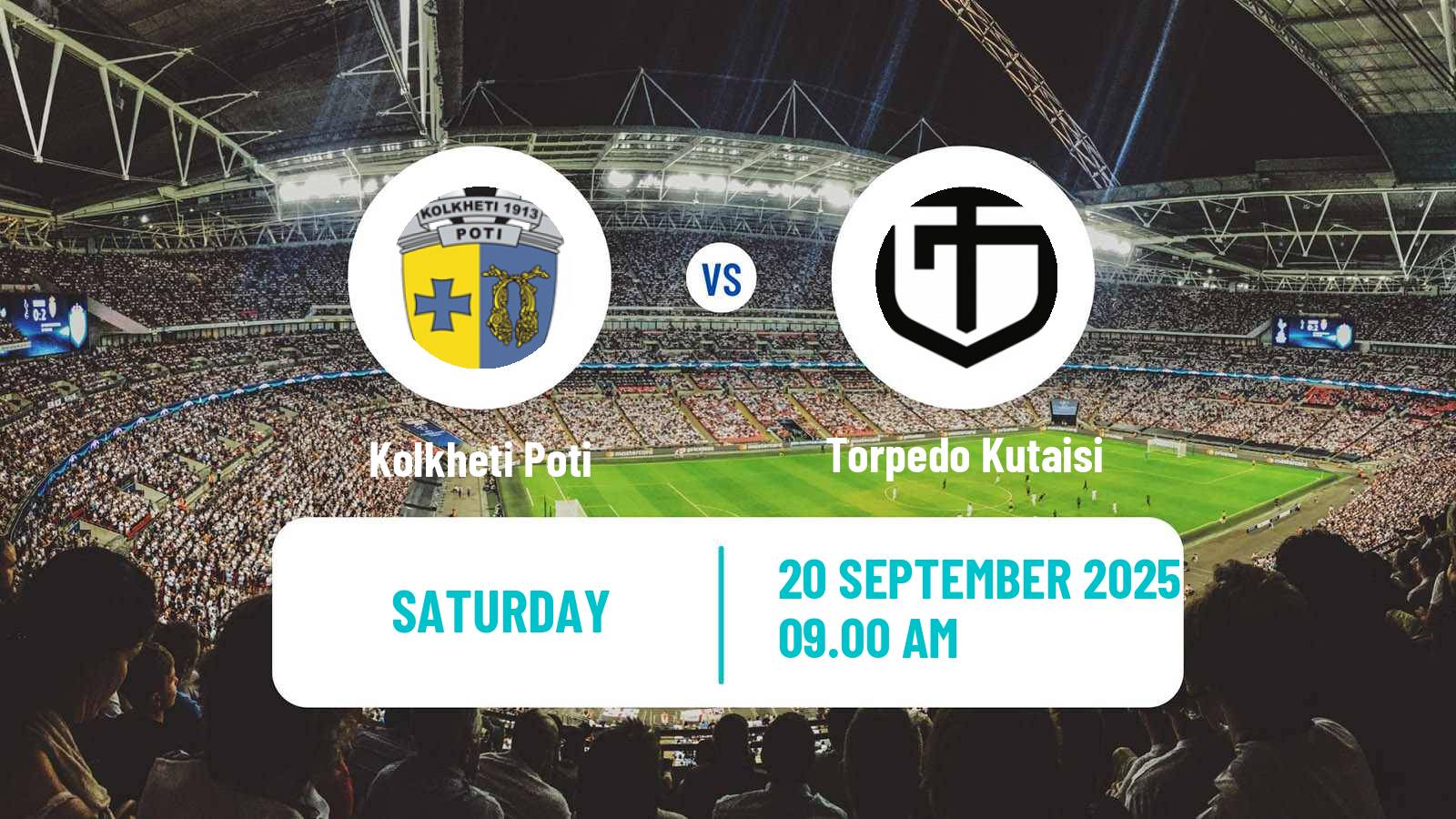 Football Georgian Erovnuli Liga Kolkheti Poti - Torpedo Kutaisi