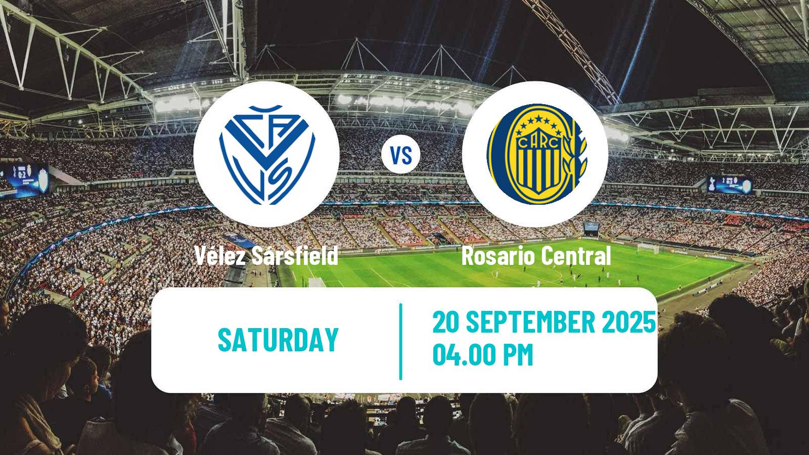 Football Argentinian Primera A Women Vélez Sársfield - Rosario Central