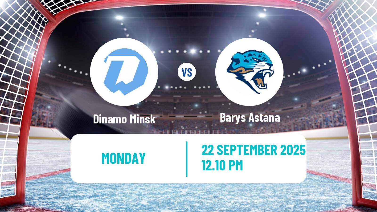Hockey KHL Dinamo Minsk - Barys Astana