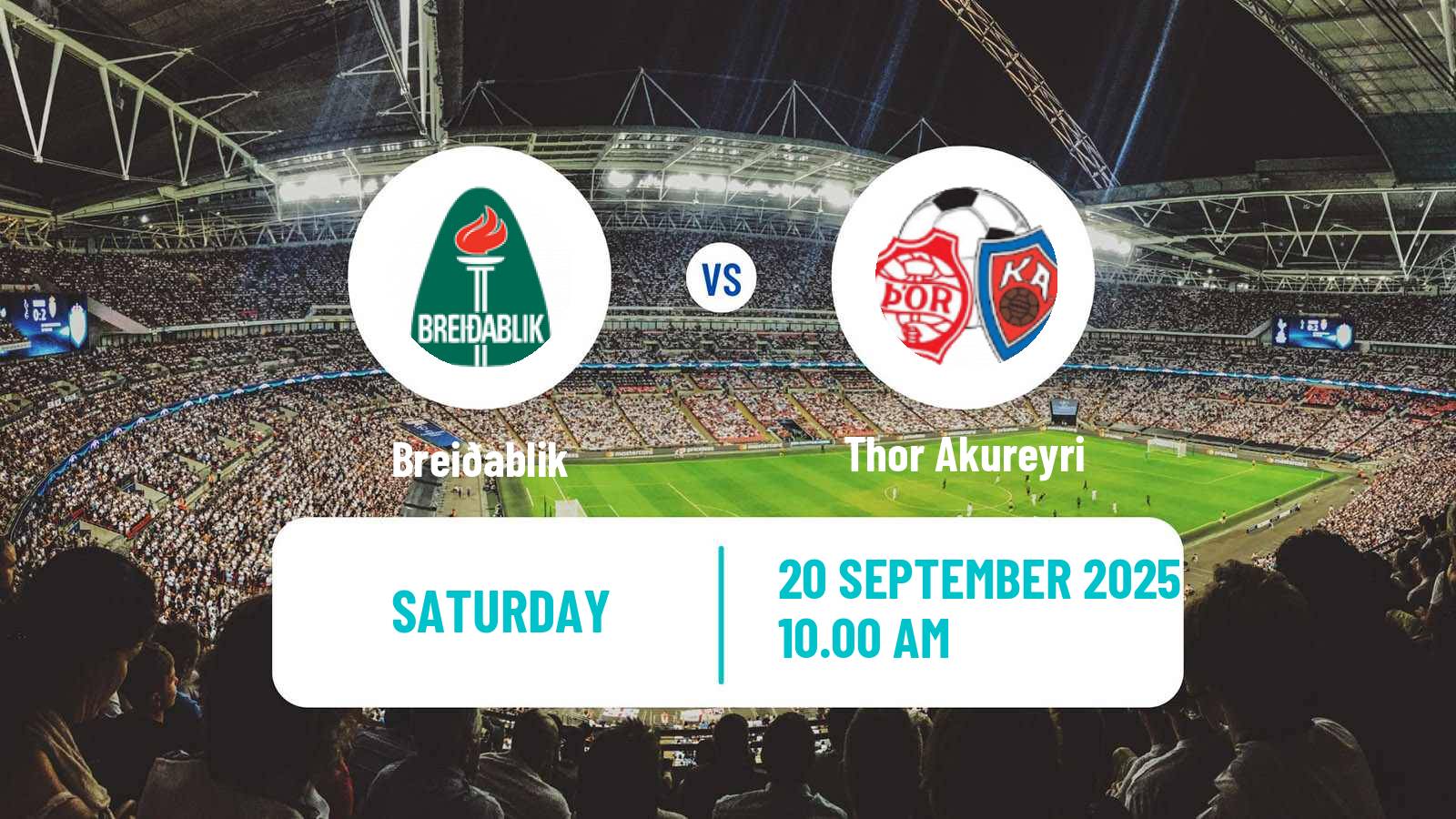 Football Icelandic Urvalsdeild Women Breiðablik - Thor Akureyri