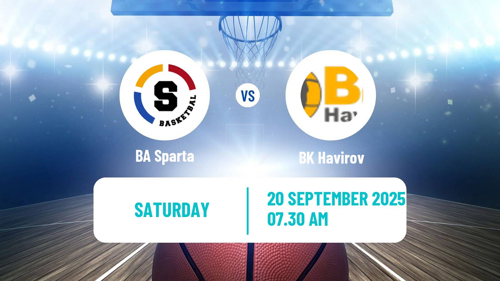 Basketball Czech 1 Liga Basketball Women BA Sparta - Havirov