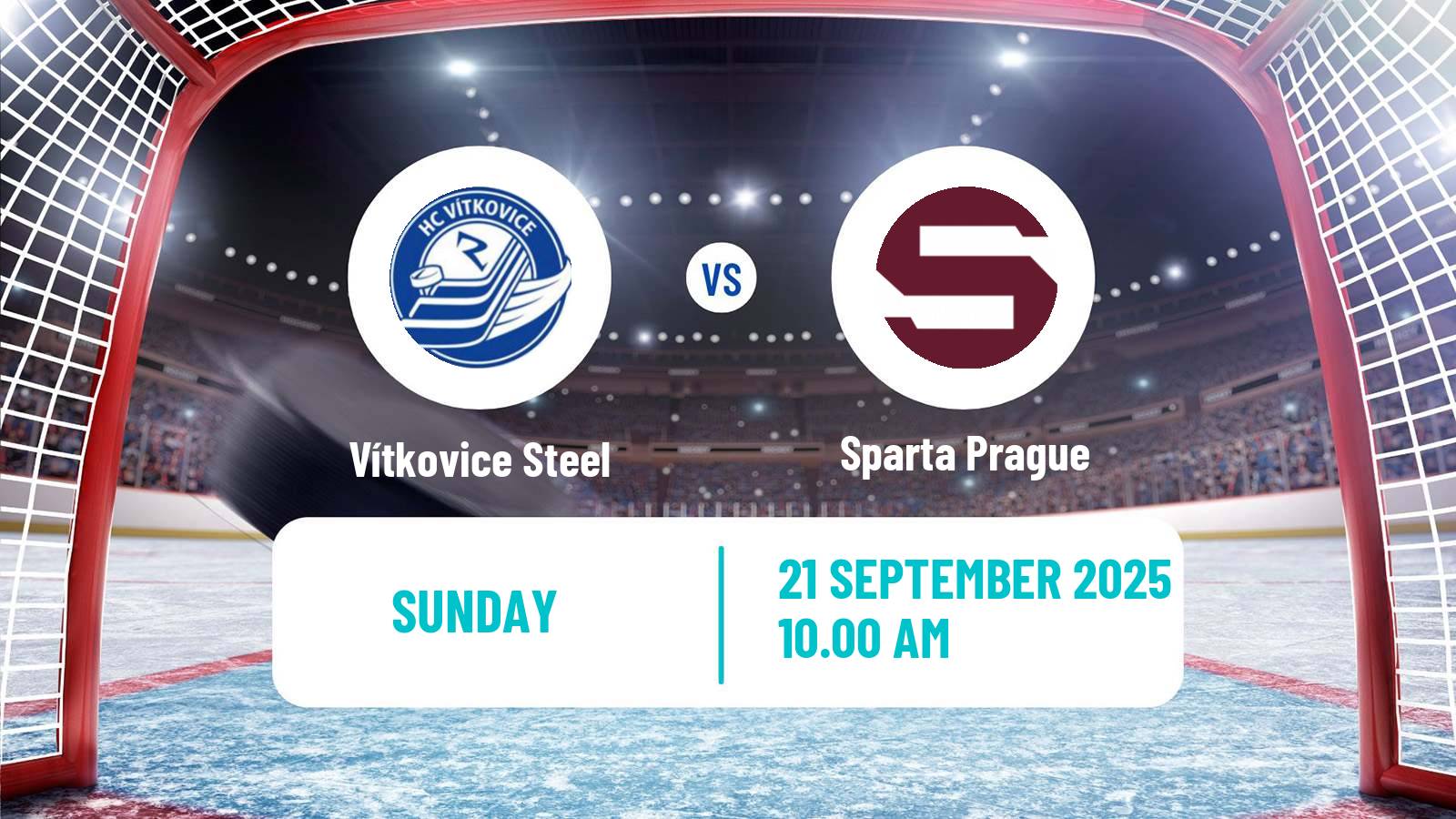 Hockey Czech Extraliga Vítkovice Steel - Sparta Prague