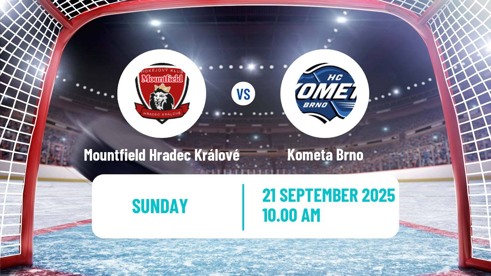 Hockey Czech Extraliga Mountfield Hradec Králové - Kometa Brno