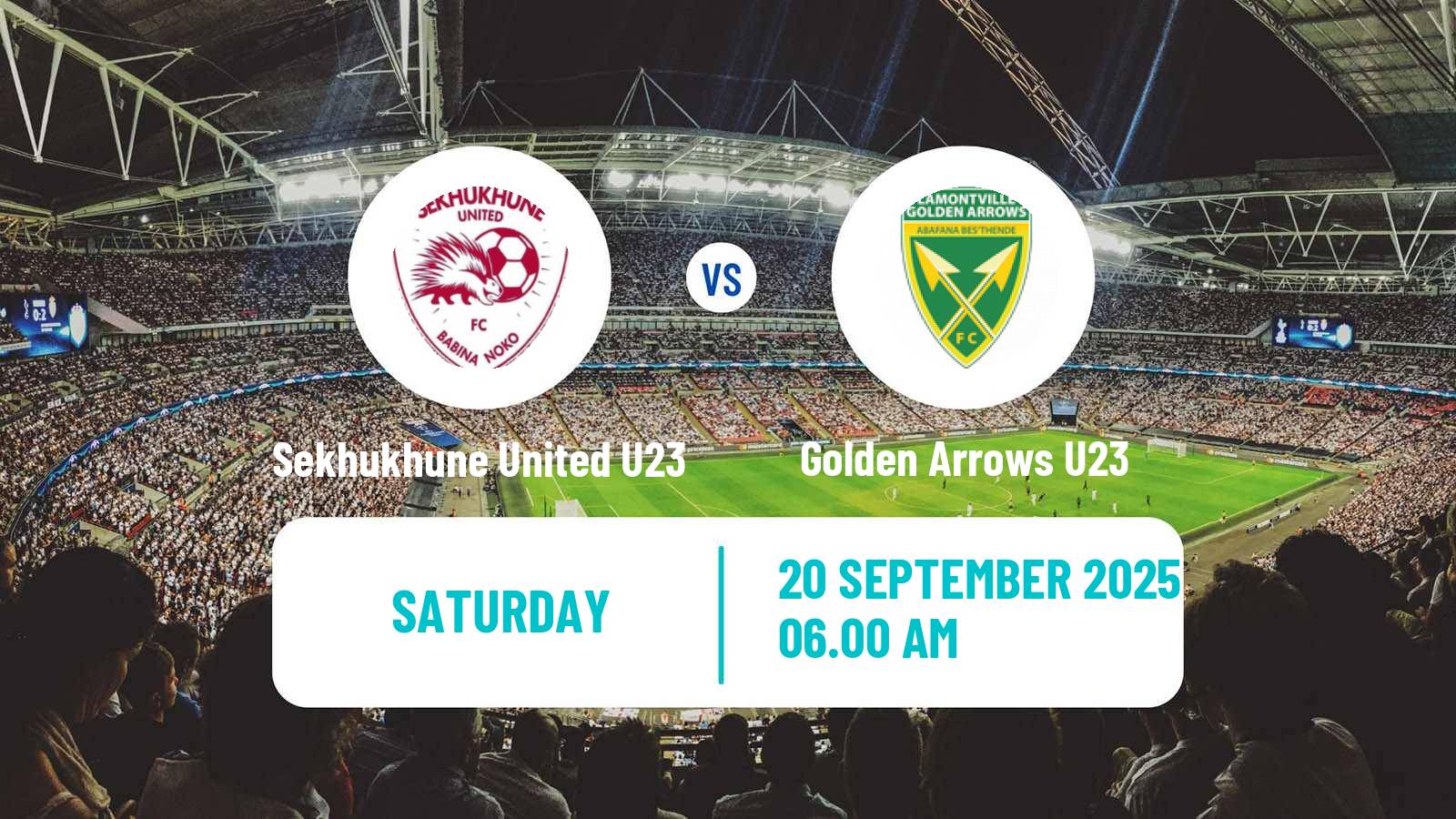 Football South African Diski Challenge Sekhukhune United U23 - Golden Arrows U23