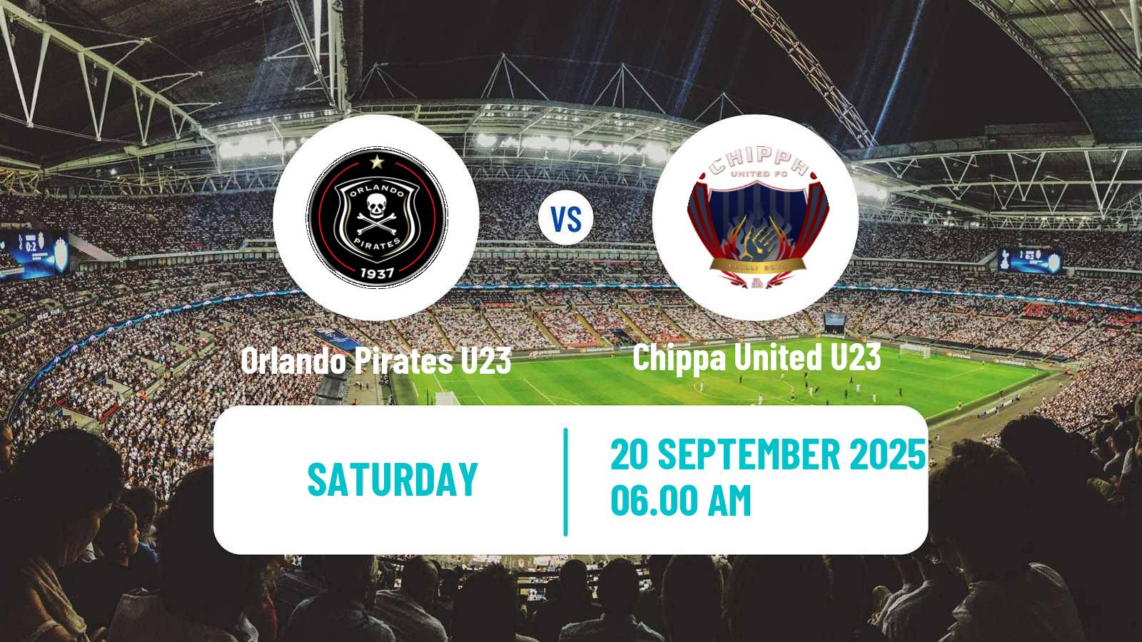 Football South African Diski Challenge Orlando Pirates U23 - Chippa United U23