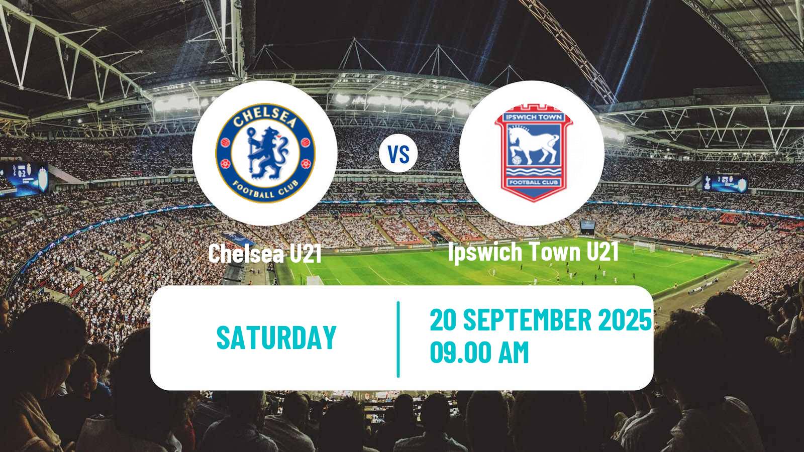 Football English Premier League 2 Chelsea U21 - Ipswich Town U21