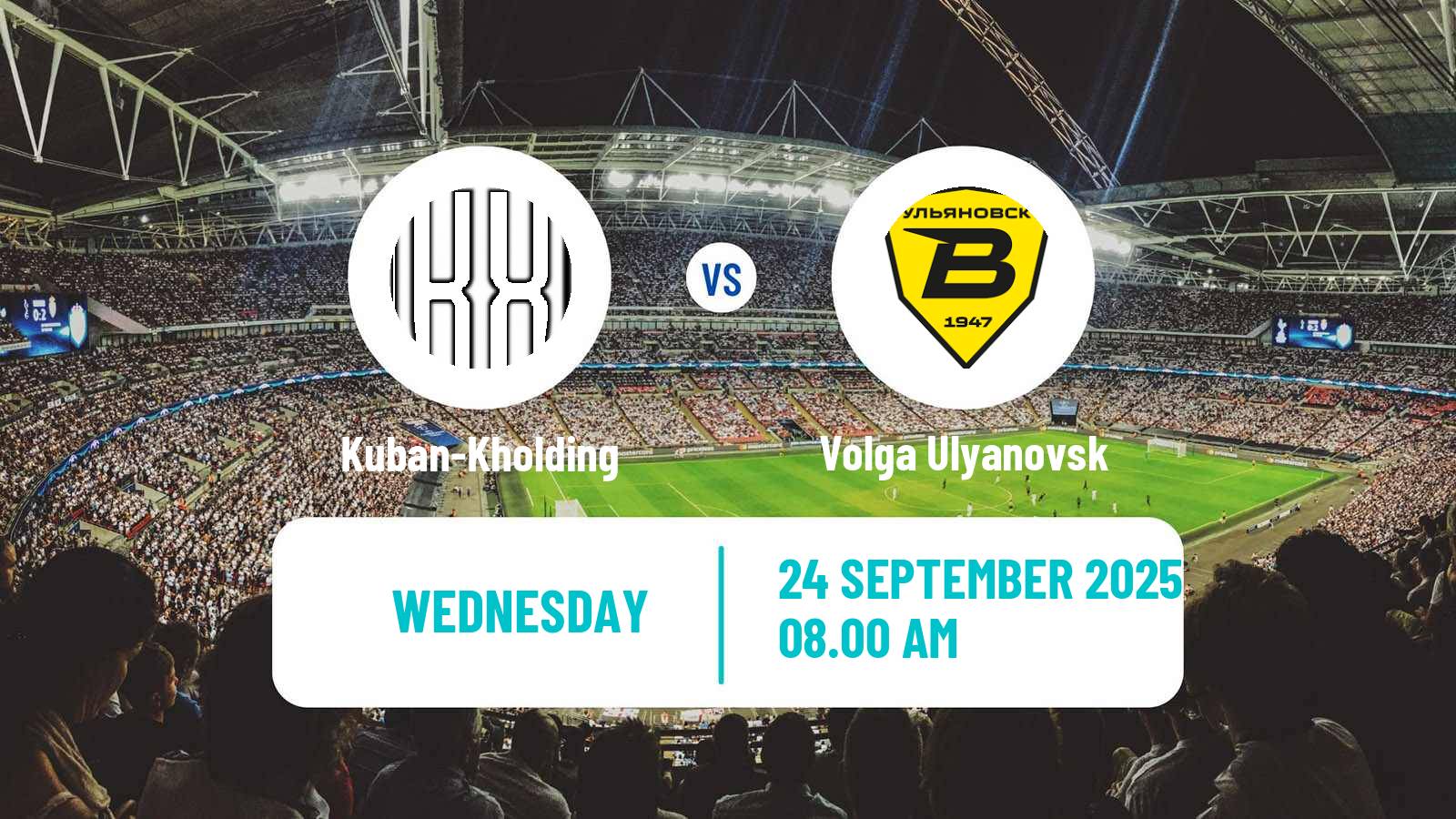 Football Russian Cup Kuban-Kholding - Volga Ulyanovsk