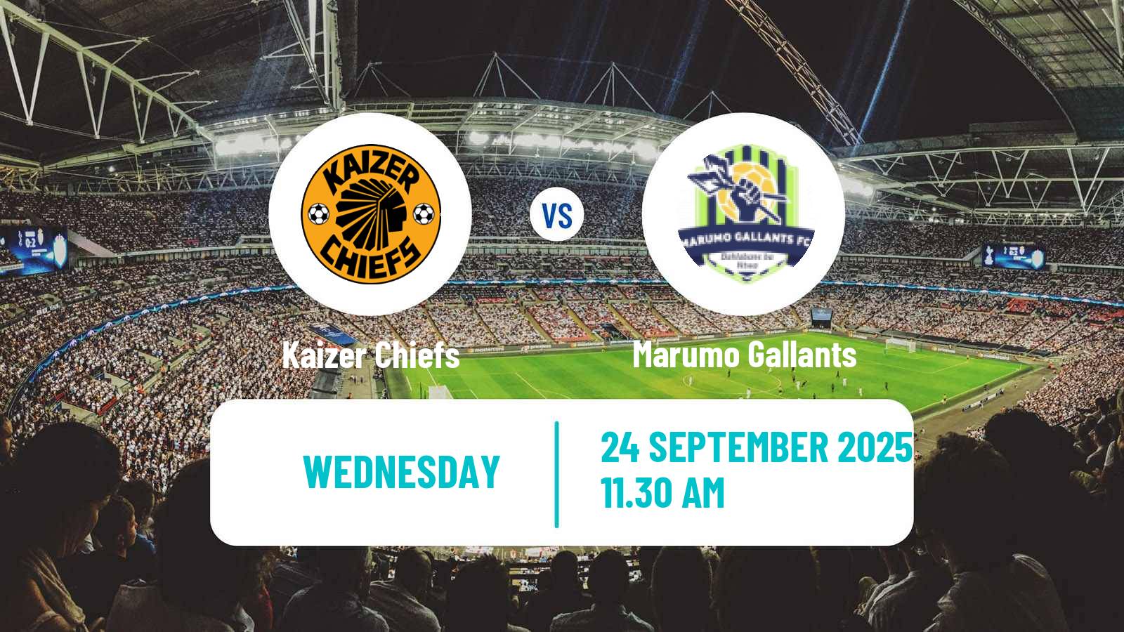 Football South African Premier Soccer League Kaizer Chiefs - Marumo Gallants