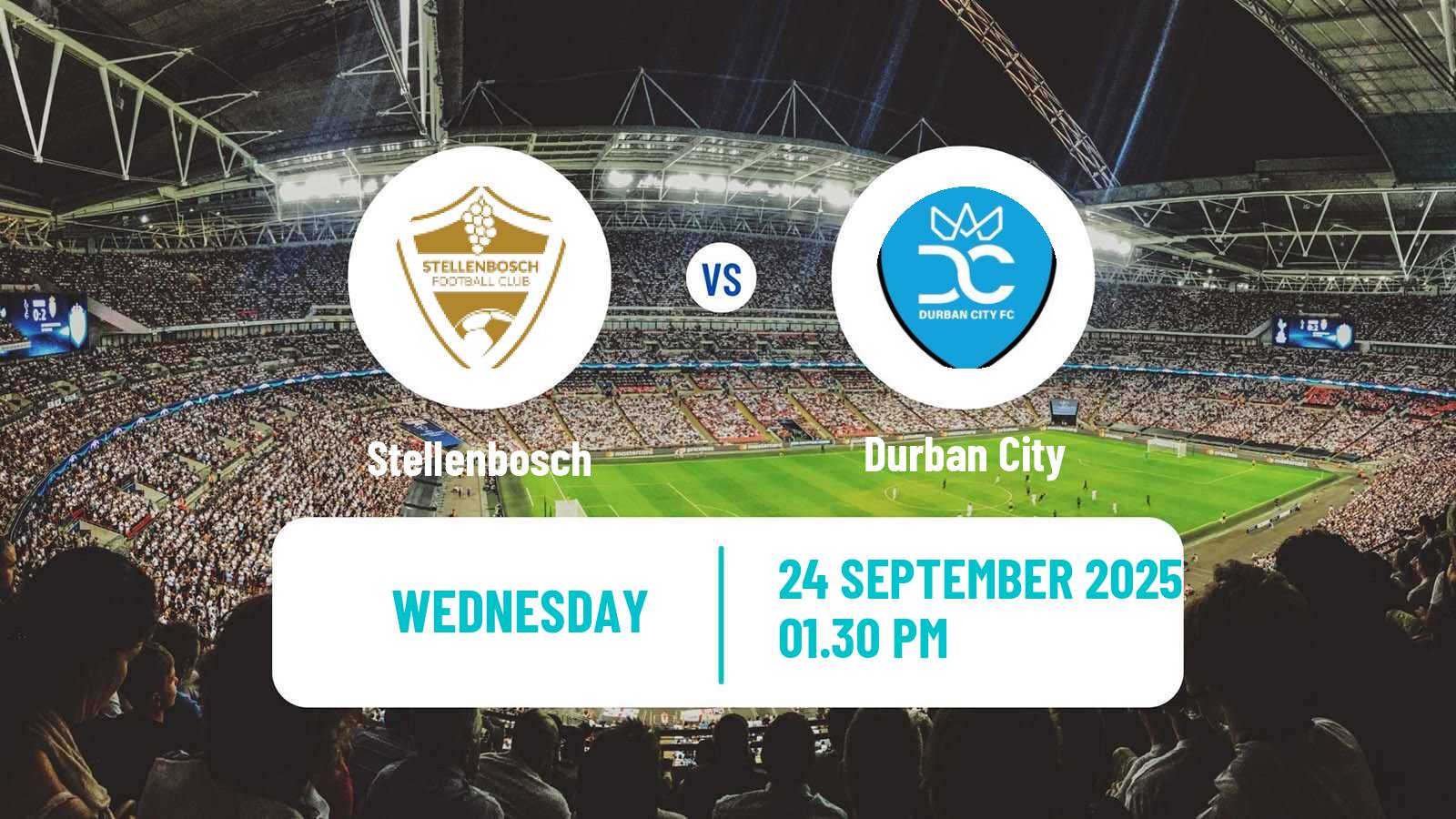 Football South African Premier Soccer League Stellenbosch - Durban City