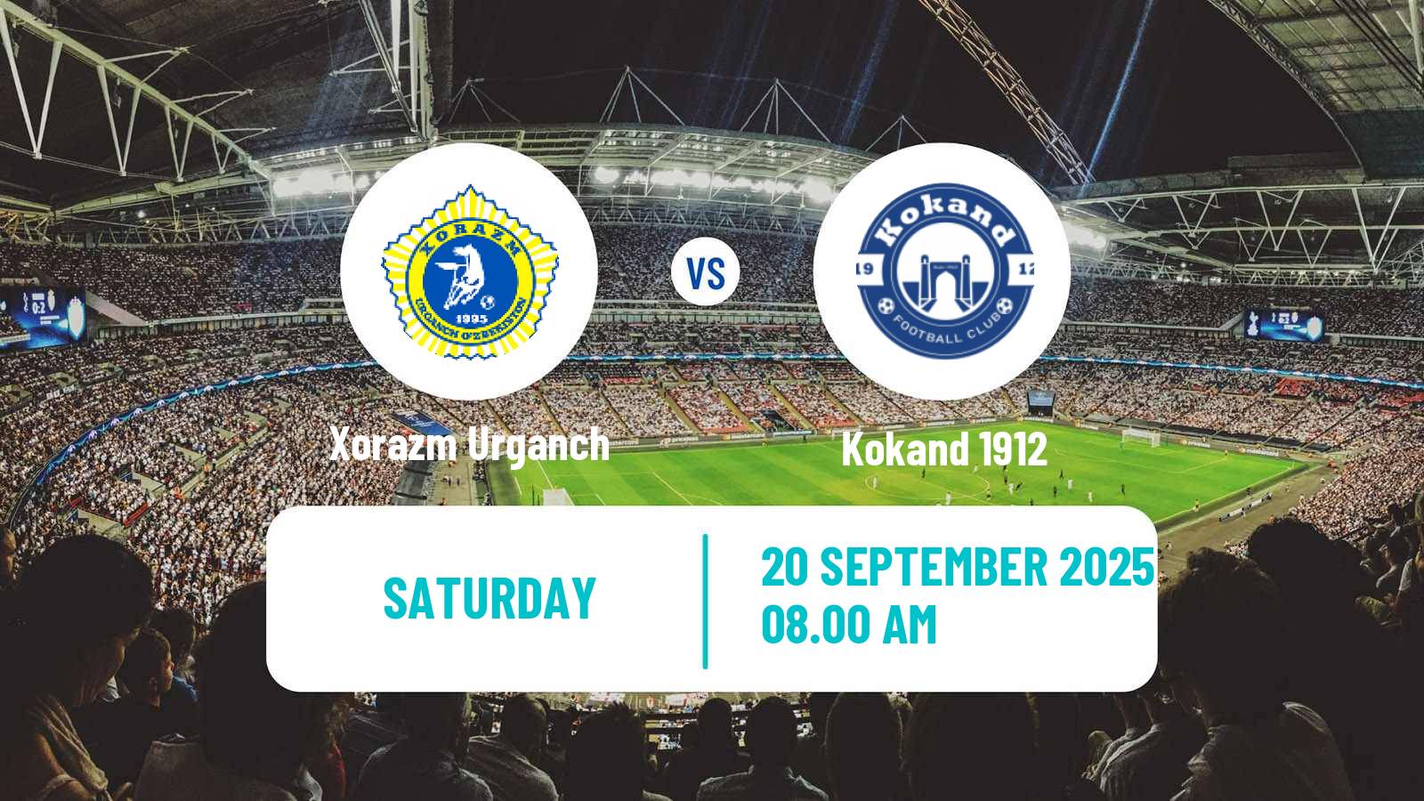 Football Uzbek League Xorazm Urganch - Kokand 1912